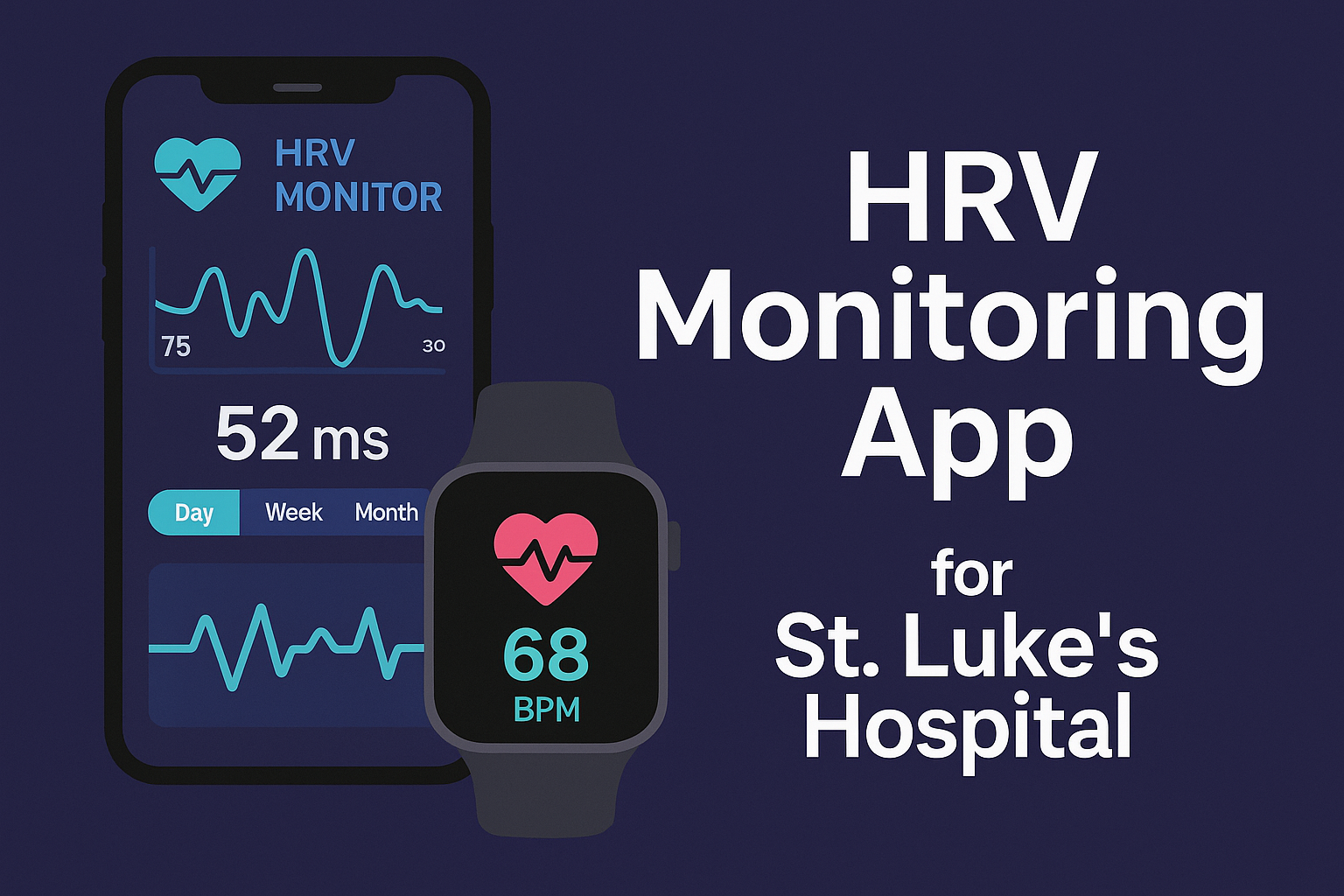 HRV Monitoring App for St. Luke's Hospital